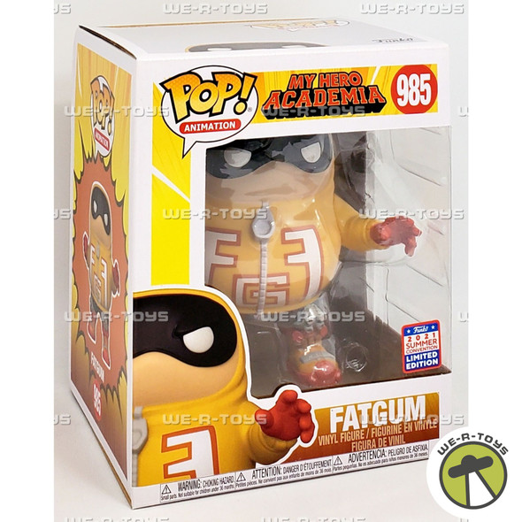 Funko POP Animation My Hero Academia Fatgum 985 6 Inch Vinyl Figure