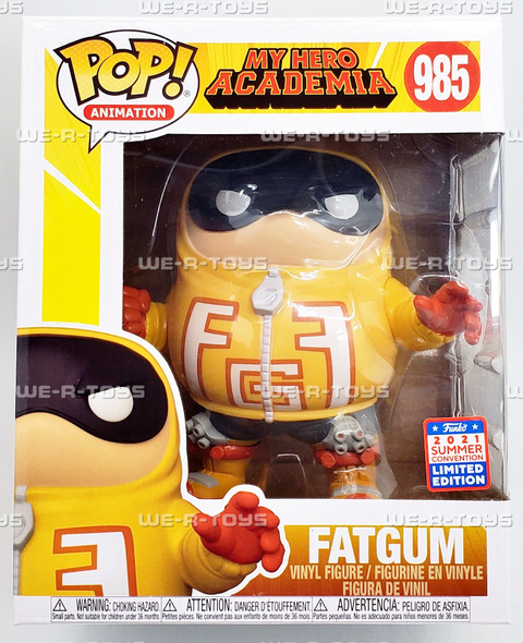 Funko POP Animation My Hero Academia Fatgum 985 6 Inch Vinyl Figure