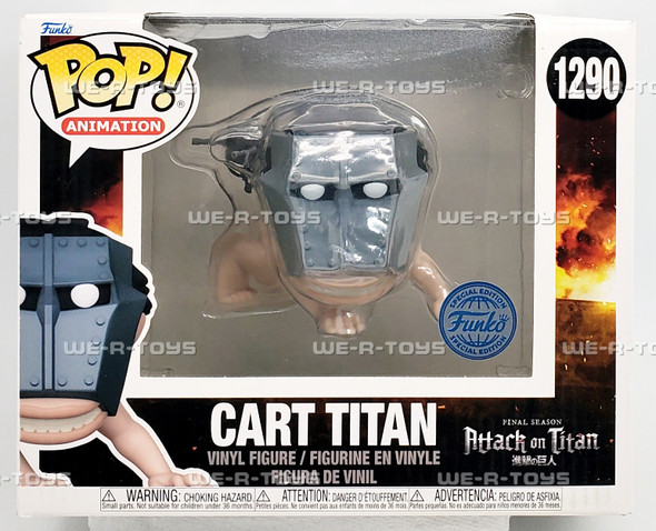 Funko POP Animation Attack on Titan Cart Titan 1290 Vinyl Figure
