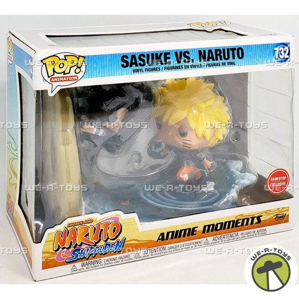 Funko POP Moments Animation Naruto Shippuden Naruto vs Sasuke 732 Vinyl Figure