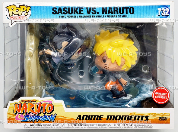 Funko POP Moments Animation Naruto Shippuden Naruto vs Sasuke 732 Vinyl Figure