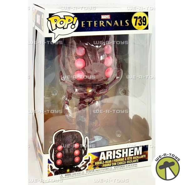 Funko POP Jumbo Marvel Eternals Arishem 739 Vinyl Bobble Head Figure