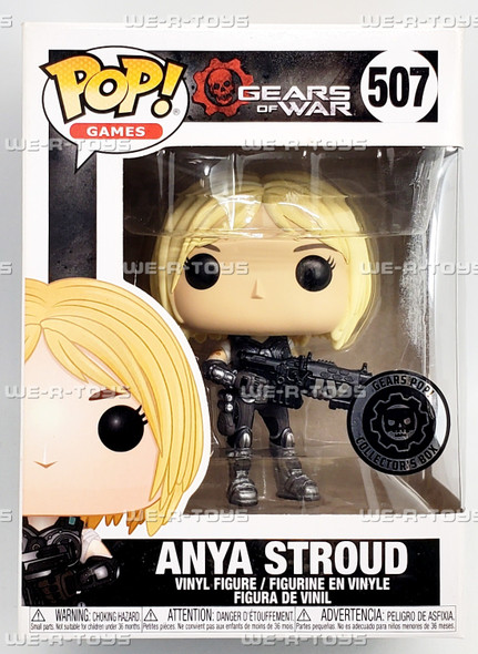 Funko POP Games Gears of War Anya Stroud 507 Vinyl Figure