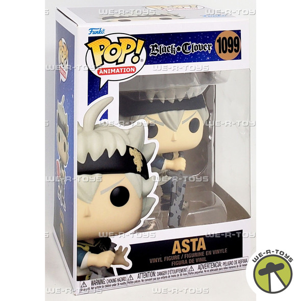 Funko POP Animation Black Clover Asta 1099 Vinyl Figure