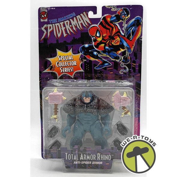 Total Armor Rhino Marvel The Amazing Spider-Man 1996 Action Figure Toy Biz 47253