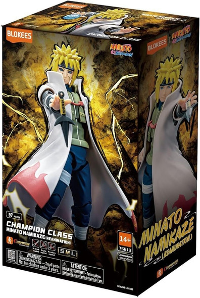 Naruto Champion Class 03 Minato Namikaze Reanimation Model Kit Blokees