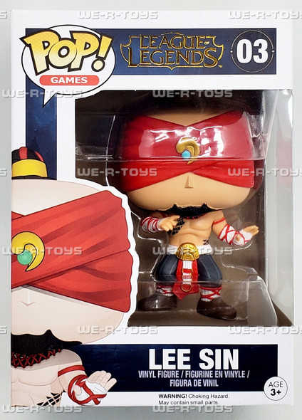 Funko POP Games League Of Legends Lee Sin 03 Vinyl Figure