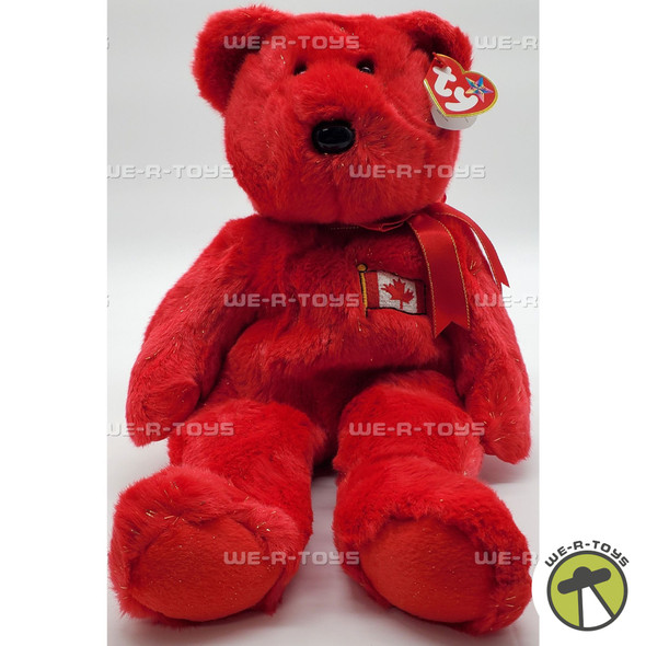 Ty Beanie Buddies Pierre the Canadian Bear Plush 2001