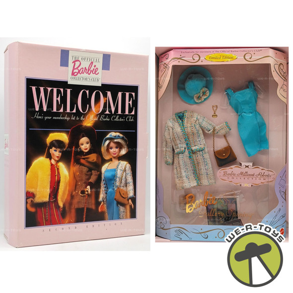 The Official Barbie Collector's Club Welcome Kit With Fashion 1997 Mattel