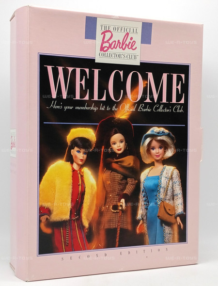 The Official Barbie Collector's Club Welcome Kit With Fashion 1997 Mattel
