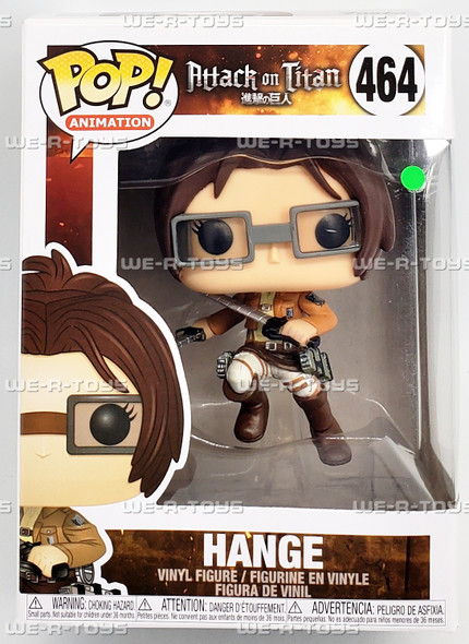 Funko POP Animation Attack on Titan Hange 464 Vinyl Figure