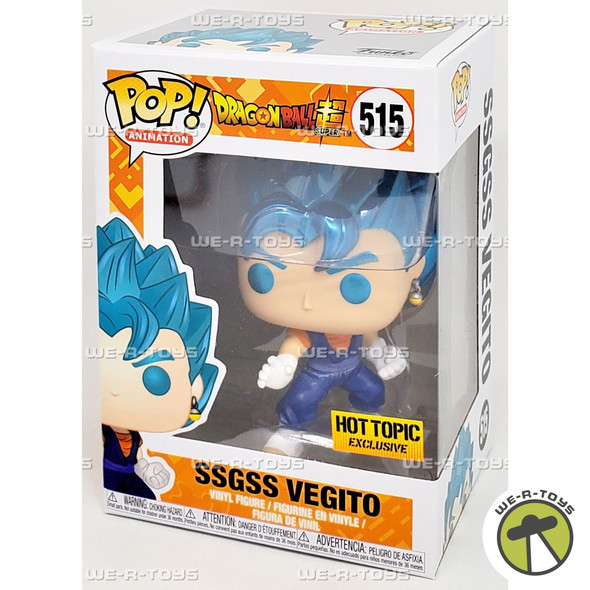 Funko POP Animation Dragon Ball Super SSGSS Vegito 515 Vinyl Figure