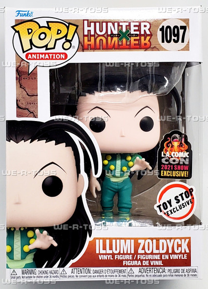Funko POP Animation Hunter X Hunter Illumi Zoldyck 1097 Vinyl Figure