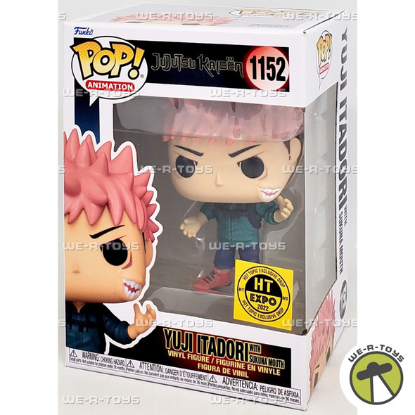 Funko POP Animation Jujutsu Kaisen Yuji Itadori 1152 Vinyl Figure