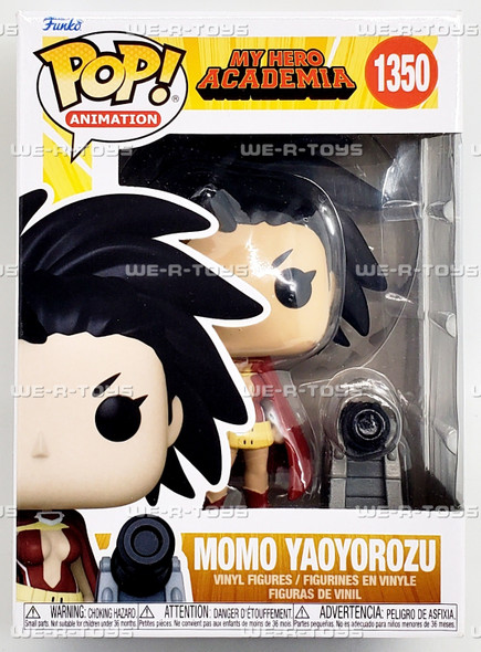 Funko POP Animation My Hero Academia Momo Yaoyorozu w/Cannon 1350 Vinyl Figure