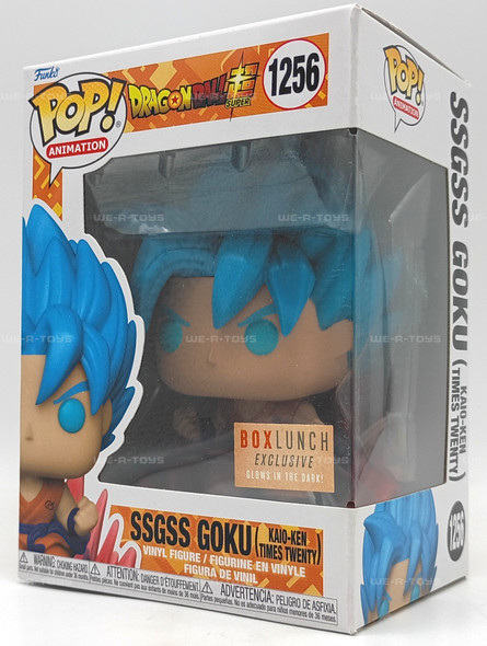 Funko Pop! Animation SSGSS Goku Dragon Ball Super Exclusive Vinyl Figure #1256