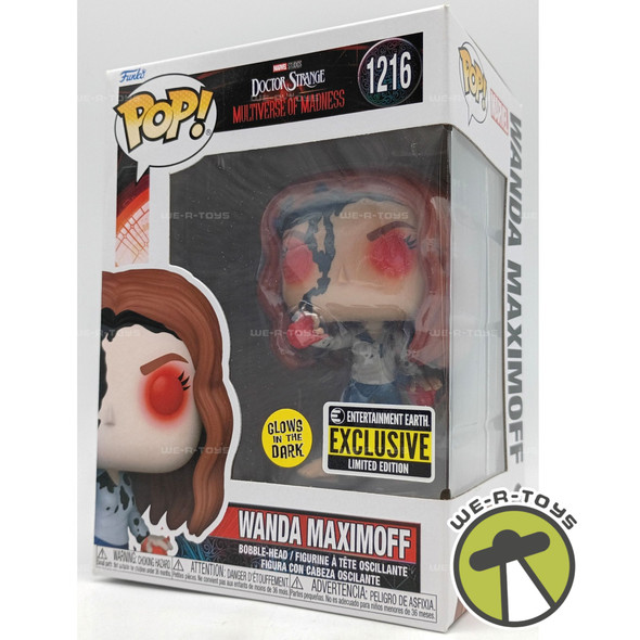 Funko Pop! Television #1216 Stranger Things Wanda Maximoff Vinyl Figure Glow