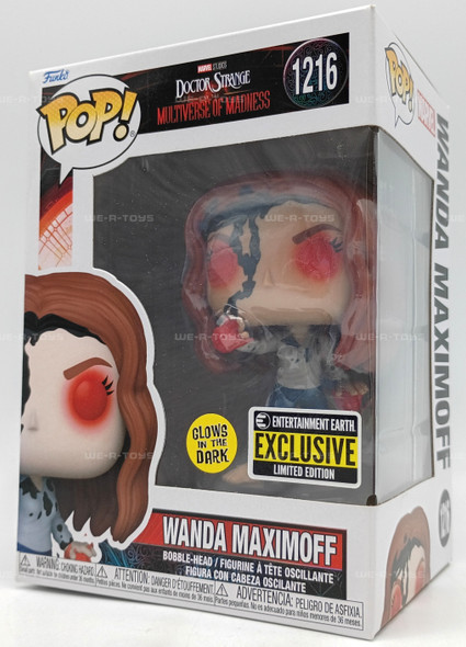 Funko Pop! Television #1216 Stranger Things Wanda Maximoff Vinyl Figure Glow