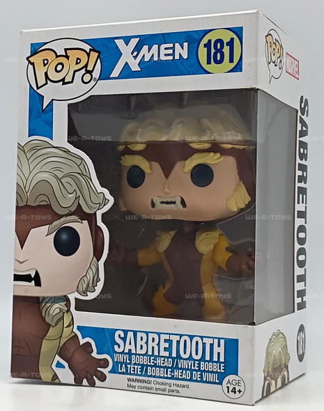 Funko Pop! Marvel X-Men Sabretooth Vinyl Figure #181