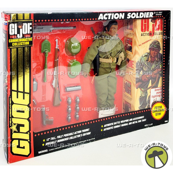 G.I Joe Action Soldier Commemorative Collection African American Action Figure