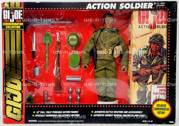 G.I Joe Action Soldier Commemorative Collection African American Action Figure