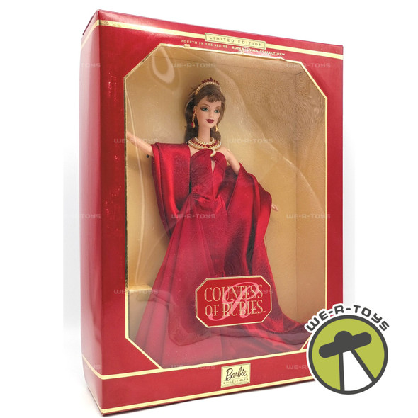 Countess of Rubies Barbie Doll Limited Edition Svarovski 2000 Mattel 26927