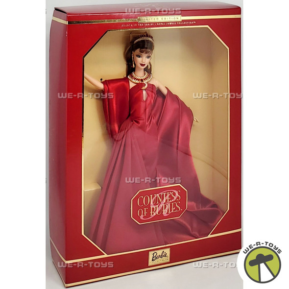 Countess of Rubies Barbie Doll Limited Edition Svarovski 2000 Mattel 26927
