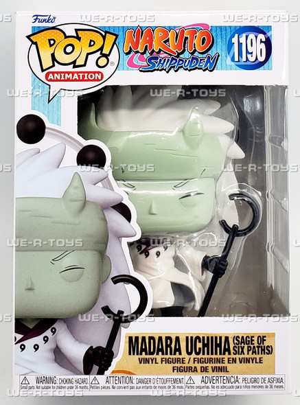 Funko POP Animation Naruto Madara Uchiha Sage of Six Paths 1196 Vinyl Figure
