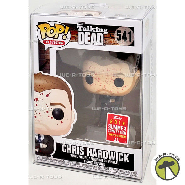 Funko POP Television Talking Dead Chris Hardwick Bloody 541 Vinyl Figure