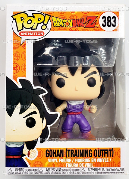 Funko POP Animation Dragon Ball Z Gohan Training Outfit 383 Vinyl Figure