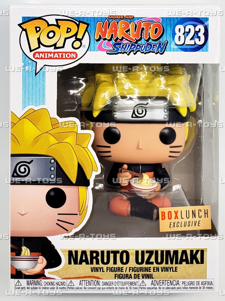 Funko POP Animation Naruto Shippuden Naruto Uzumaki Eating Noodles 823 Figure