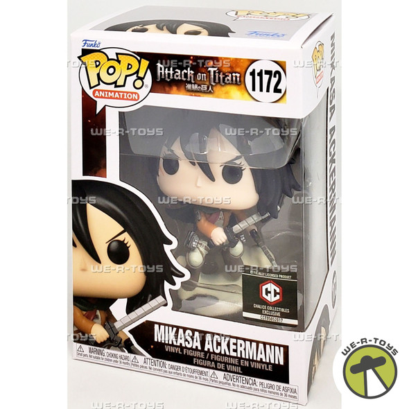 Funko POP Animation Attack on Titan Mikasa Ackerman 1172 Vinyl Figure
