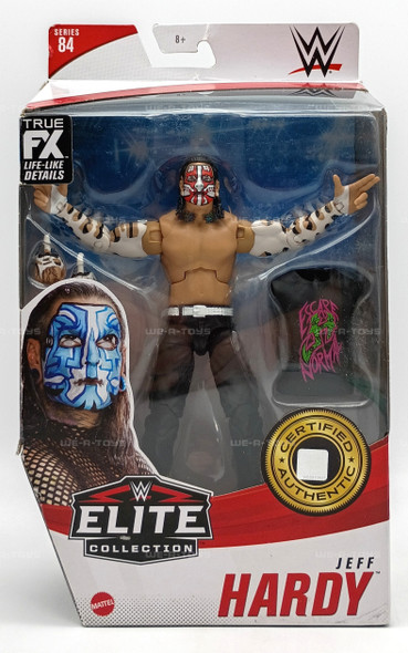 WWE Jeff Hardy Elite Collection True FX Action Figure 2020 Mattel Series 84