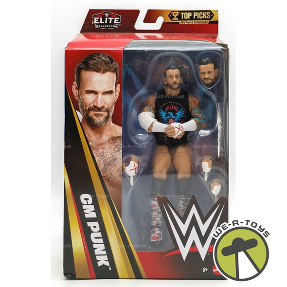 WWE CM Punk Elite Collection Top Picks Action Figure 2026 Mattel JHV13