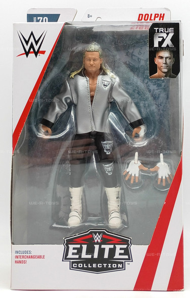 WWE Dolph Ziggler Elite Collection True FX Action Figure 2019 Mattel GCL60