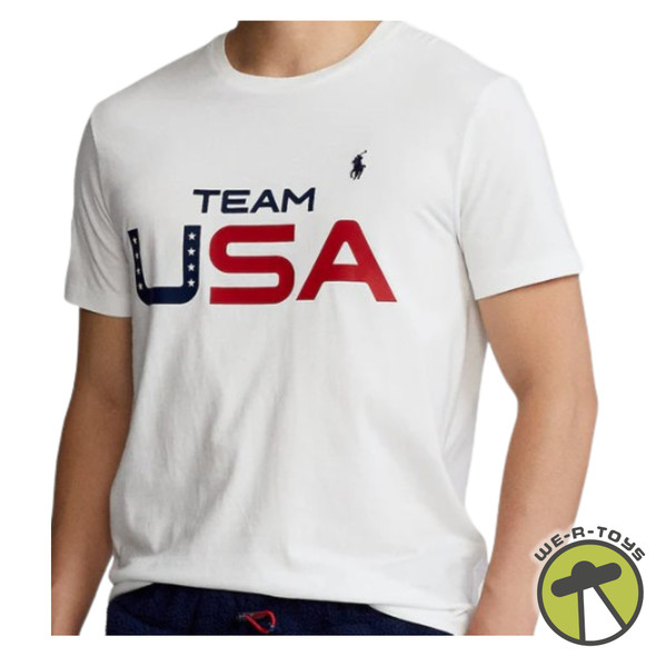 Polo Ralph Lauren Team USA 2022 Olympics White Men's XL