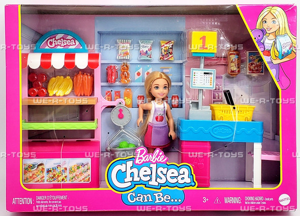 Barbie Chelsea Can Be Doll & Snack Stand Playset 2020 Mattel GTN67