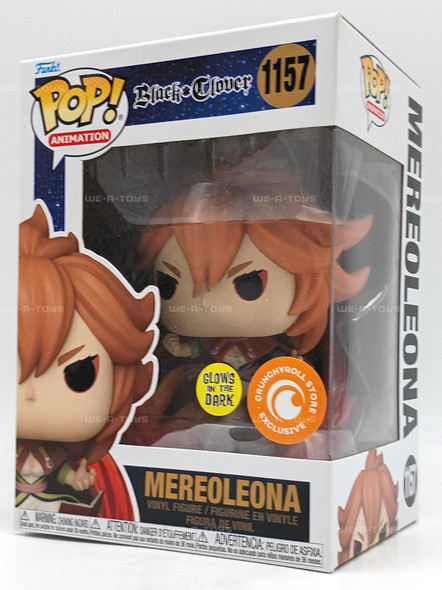 Funko POP! Animation Mereoleona Black Clover Vinyl Figure 1157 Glow In The Dark