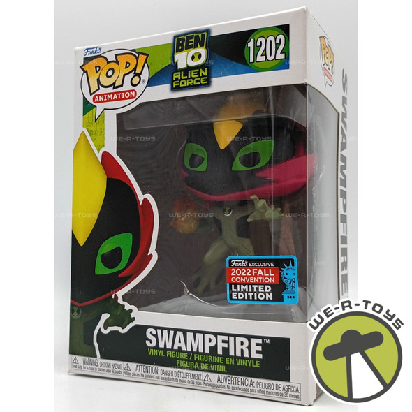 Funko Pop! Swampfire Animation Ben 10 Alien Force 2022 Vinyl Figure 1202