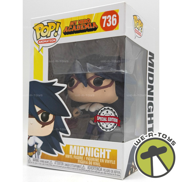 Funko Pop! Animation My Hero Academia Midnight Vinyl Figure #736 Special Edition
