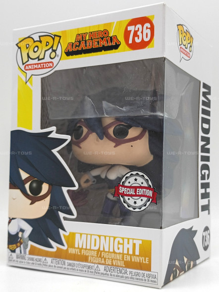 Funko Pop! Animation My Hero Academia Midnight Vinyl Figure #736 Special Edition
