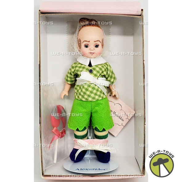 The Wizard of Oz Green Lollipop Munchkin Madame Alexander Doll 8 Inch 45535
