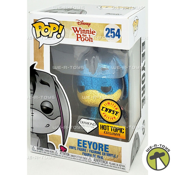 Funko POP Disney Winnie the Pooh Eeyore 254 Diamond Edition Chase Vinyl Figure