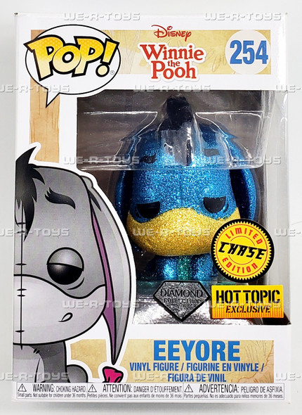 Funko POP Disney Winnie the Pooh Eeyore 254 Diamond Edition Chase Vinyl Figure