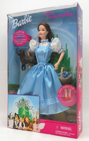 Barbie As Dorothy in The Wizard of Oz Doll With Toto 1999 Mattel Item No. 25812