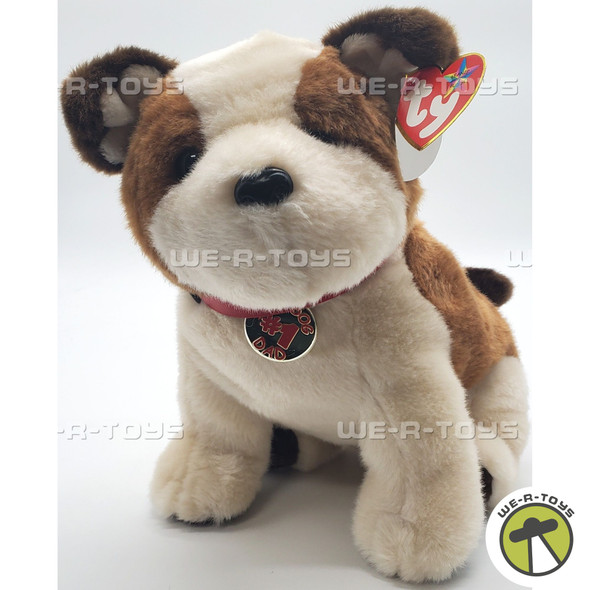 Ty Beanie Buddies Top Dog the Bulldog Father's Day Plush 2005