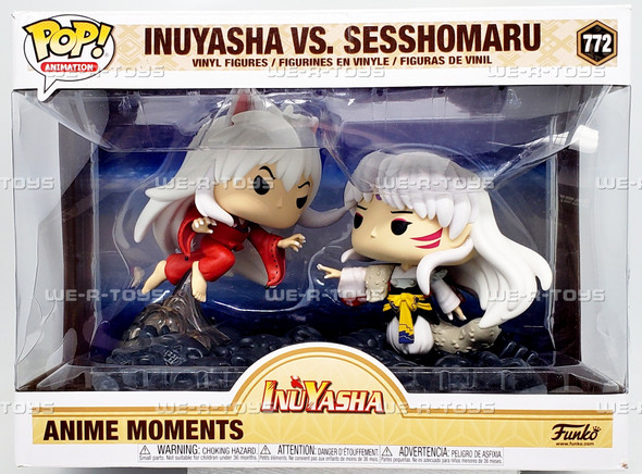 Funko POP Animation Inuyasha vs Sesshomaru 772 Anime Moment Vinyl Figure