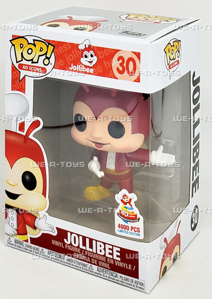 Funko POP Ad Icons Jollibee 40 Years of Jollibee 30 Vinyl Figure