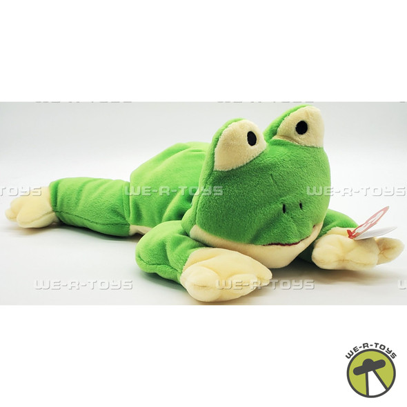 Ty Pillow Pals Ribbit the Frog Plush