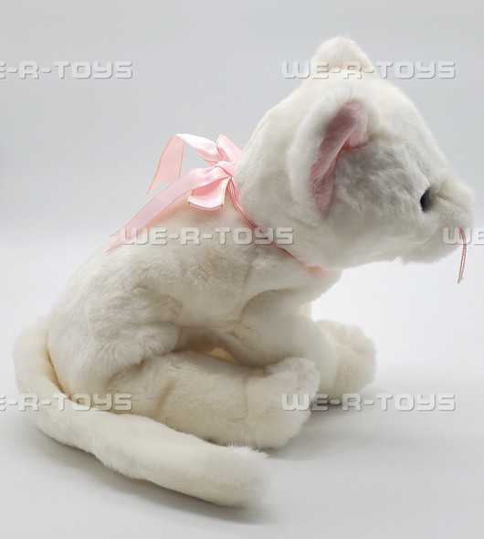 Ty Beanie Buddy Flip the Cat with Pink Ribbon Plush 2000